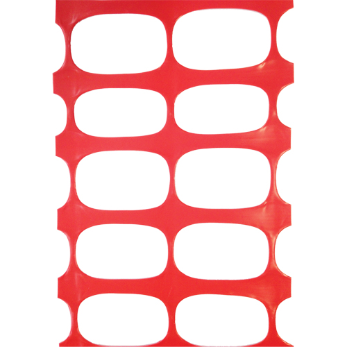 Cl&ocirc;ture &agrave; neige, 50' lo x 4' la, Orange Oxford Builders Supplies Inc