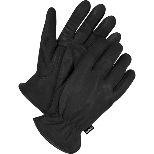 Gants de conducteur doubl&eacute;s classiques, Grand, Paume en Cuir fleur de daim, Thinsulate Oxford Builders Supplies Inc