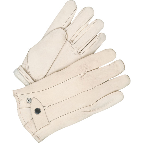 Classic Roper Gloves, 10, Grain Cowhide Palm, Fleece Inner Lining Oxford Builders Supplies Inc