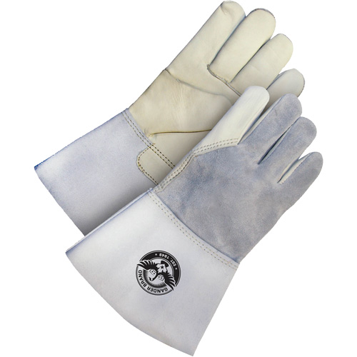 Gander Brand Utility Grain Leather Welder Gloves, Grain Cowhide, Size Large Oxford Builders Supplies Inc
