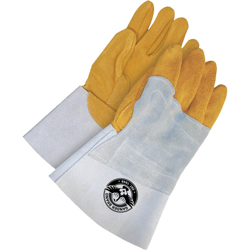 Gants de soudage &agrave; l'arc TIG Gander Brand, Cuir de daim refendu, Taille 11 Oxford Builders Supplies Inc