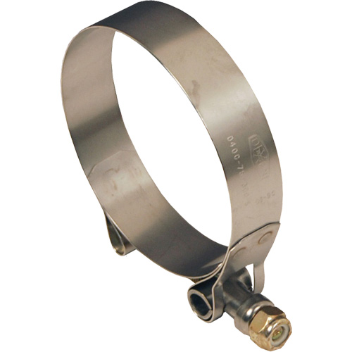T-Bolt Clamp, Min Dia. 1.344", Max Dia. 1.562" Oxford Builders Supplies Inc