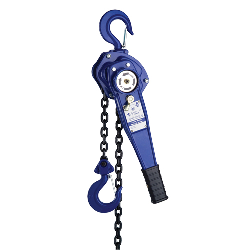 Lever Hoist with 3' Chain, 3' Lift, 500 lbs. (0.25 tons) Capacity Oxford Builders Supplies Inc