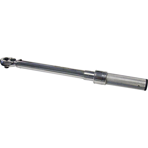 Cl&eacute; dynamom&eacute;trique &agrave; t&ecirc;te fixe micro-ajustable, &agrave; cliquer, Entraînement 3/8" carr&eacute;, 10 - 100 lb-pi Oxford Builders Supplies Inc