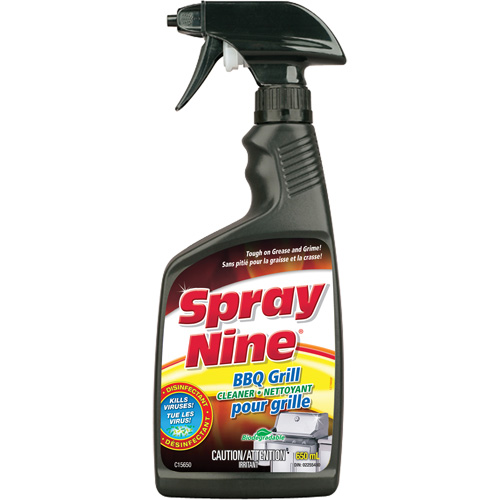 Spray Nine&reg; BBQ Grill Cleaner, 650 ml, Trigger Bottle Oxford Builders Supplies Inc