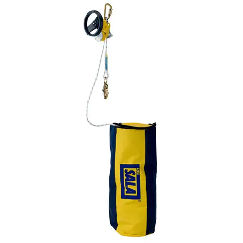 Appareil de descente et de sauvetage R550 DBI-SALA Rollgliss, 300' lo, cordage Corde d'alpinisme Oxford Builders Supplies Inc