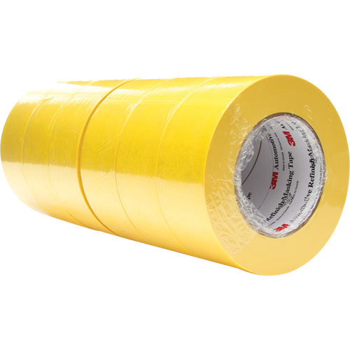 Automotive Refinish Masking Tape 388N, 48 mm (2") x 55 m (180'), Yellow Oxford Builders Supplies Inc