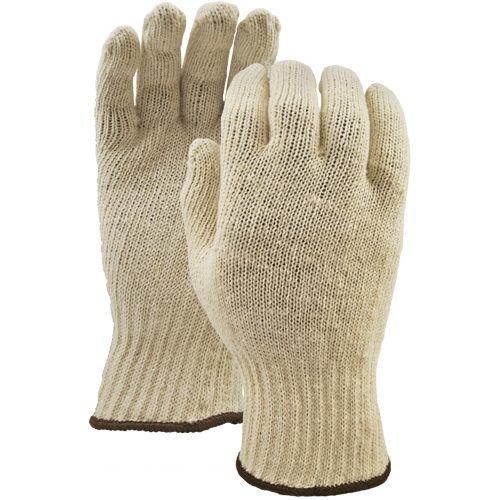 White Knight Gloves, Poly/Cotton, Large Oxford Builders Supplies Inc