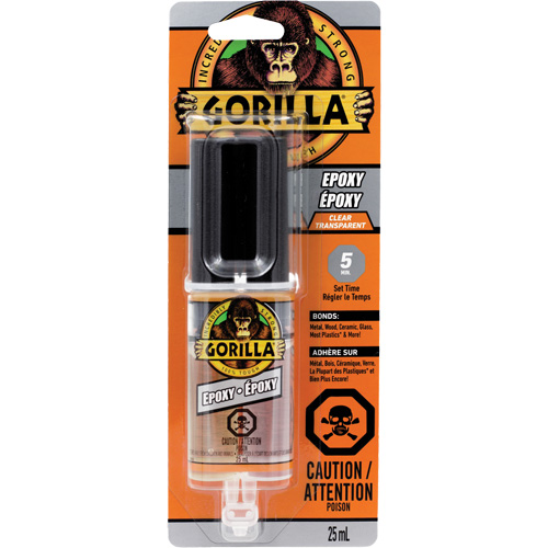 Epoxy, Two-Part, Dual Cartridge, 0.85 oz., Clear Oxford Builders Supplies Inc