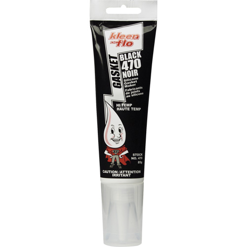 470 Silicone Gasket Maker, Tube, Black Oxford Builders Supplies Inc
