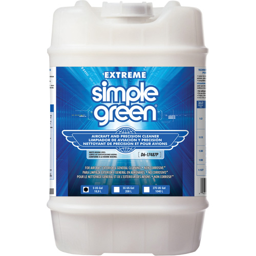 Extreme Simple Green&reg; Aircraft & Precision Cleaner, 5 gal., Jug Oxford Builders Supplies Inc