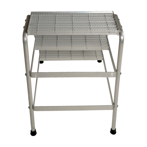 Escabeau en aluminium, 3 marches, 34-9/16" x 22-13/16" x Hauteur 30" Oxford Builders Supplies Inc