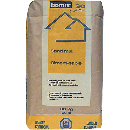 Ciment et m&eacute;lange de sable Portland, 66 lb (30 kg)/66 lb (30 kg) Oxford Builders Supplies Inc