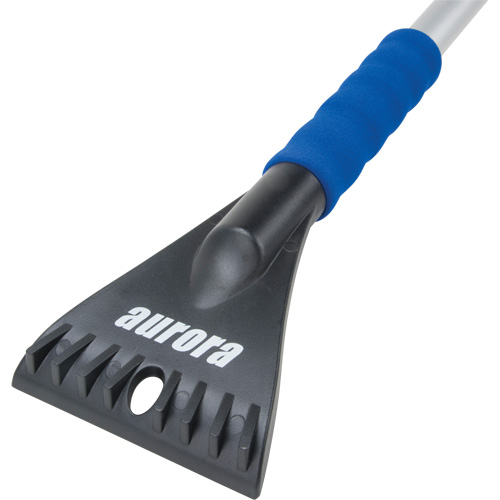 Snow Brush, Telescopic, Polypropylene Blade, 32-1/2" Long, Blue Oxford Builders Supplies Inc