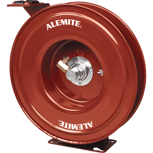 Alemite&reg; Heavy-Duty Hose Reel, Single Hose, 7" W x 19" D x 20-1/4" H Oxford Builders Supplies Inc