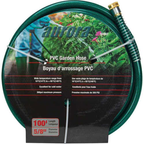Garden Hose, PVC, 5/8" dia. x 100' Oxford Builders Supplies Inc