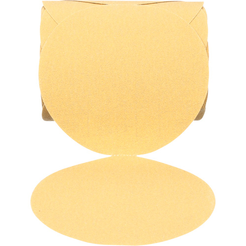 Stikit Gold Abrasive Disc Roll 216U, 6" Dia., 80 Grit, Aluminum Oxide Oxford Builders Supplies Inc