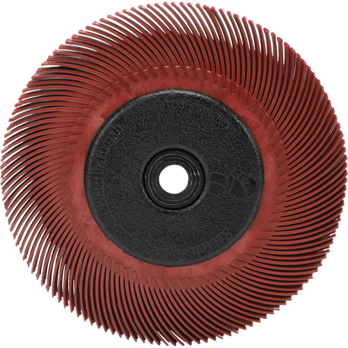BROSSE RADIALE BRISTLE T-C,6",A/ADAPTATEUR 220, C&eacute;ramique, Grain 220, 6" dia. Oxford Builders Supplies Inc