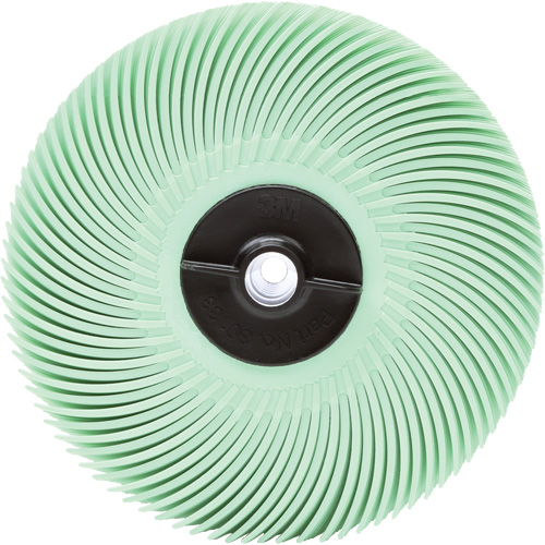Scotch-Brite Radial Bristle Disc, Aluminum Oxide, 1 Micron Grit, 3" Dia. Oxford Builders Supplies Inc
