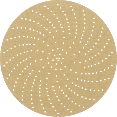 Hookit Clean Sanding Disc, 6" Dia., P320 Grit, Aluminum Oxide, C-Weight Oxford Builders Supplies Inc
