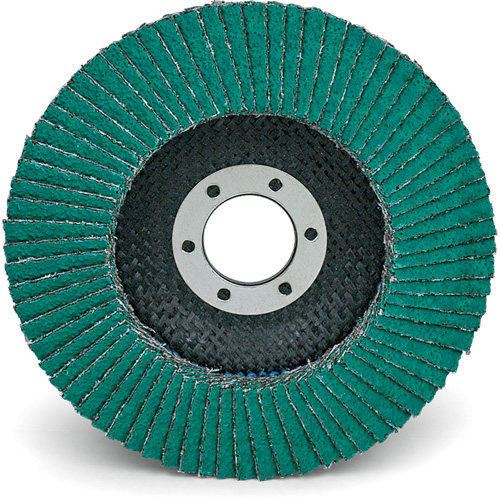 Disques &agrave; lamelles 577F, 4-1/2" x 7/8", Type 29, Grain 40, Zirconium Oxford Builders Supplies Inc