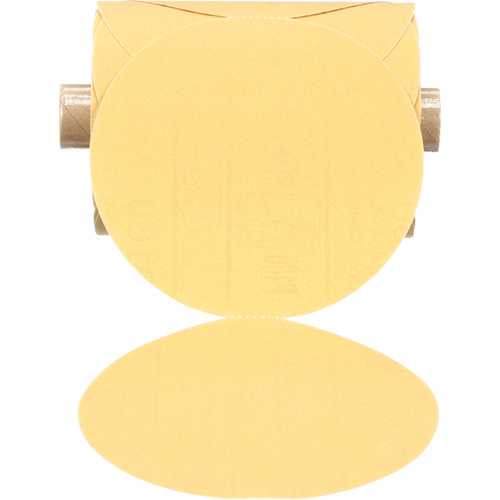 Stikit Gold Paper Disc Roll, 5" Dia., P180 Grit, Aluminum Oxide Oxford Builders Supplies Inc