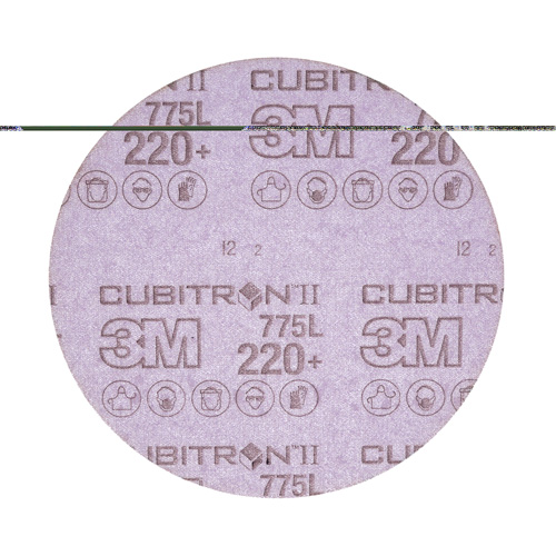 3M Hookit Film Disc, 6" Dia., 220+ Grit, Ceramic, C-Weight Oxford Builders Supplies Inc