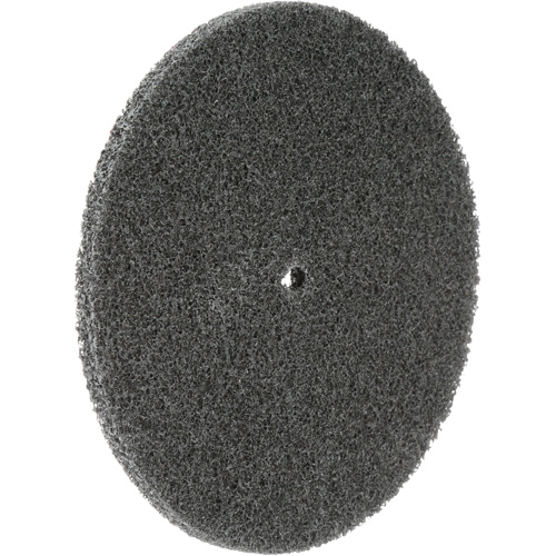 Scotch-Brite EXL Unitized Wheel, 5" x 1/4", 1/4" Arbor, Fine Grit, Silicon Carbide Oxford Builders Supplies Inc