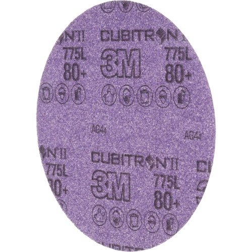 Cubitron II Stikit Film Disc Roll, 6" Dia., 80+ Grit, Ceramic Oxford Builders Supplies Inc