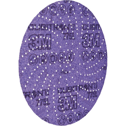 Cubitron II Hookit Film Disc 775L, 5" Dia., 80+ Grit, Ceramic, F-Weight Oxford Builders Supplies Inc