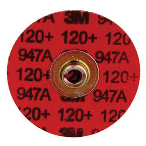 Cubitron II Roloc Durable Edge Disc, 3" Dia., 120+ Grit, Ceramic Oxford Builders Supplies Inc