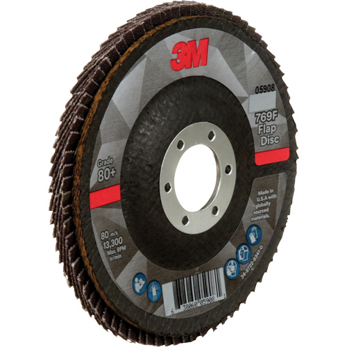 769F Quick Change Flap Disc, 4-1/2" x 7/8", Type 29, 80+ Grit, Ceramic Oxford Builders Supplies Inc