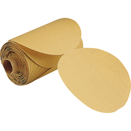 236U Stikit Paper Disc Roll, 5" Dia., P100 Grit, Aluminum Oxide Oxford Builders Supplies Inc