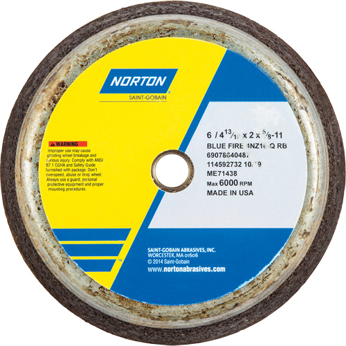 Roue d'&eacute;barbage non renforc&eacute;e portative BlueFire Oxford Builders Supplies Inc