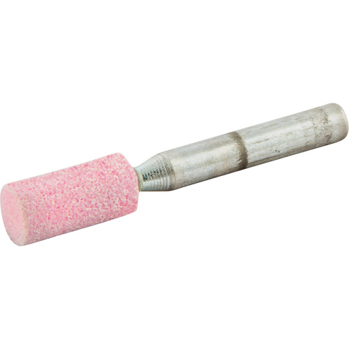 Vitrified Bond Mounted Point, W177, Aluminum Oxide, 3/8" Dia., 3/4" L, 80 Grit Oxford Builders Supplies Inc