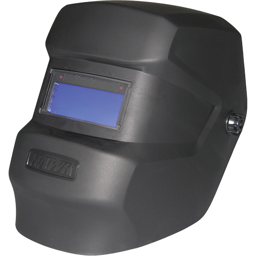 Masque pour soudage ArcOne Hawk, 2" lo x 4" la Champ de vision, Teinte 10, Noir Oxford Builders Supplies Inc