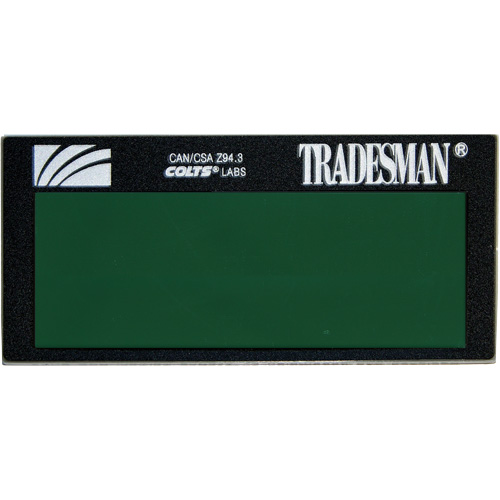 ArcOne&reg; Tradesman Auto-Darkening Single Lense, 2" W x 4-1/4" H Viewing Area, For Use With ArcOne&reg; Oxford Builders Supplies Inc