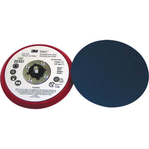 5" x 3/8" Stikit Low Profile Disc Pad 20351 Oxford Builders Supplies Inc