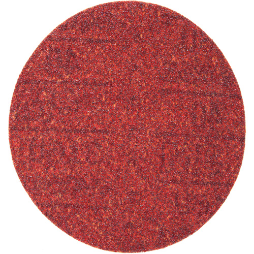 Hookit Red Abrasive Disc 316U, 01262, 6" Dia., 40 Grit, Aluminum Oxide, D Oxford Builders Supplies Inc