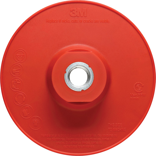 Ribbed Back-Up Pad, 4" Oxford Builders Supplies Inc