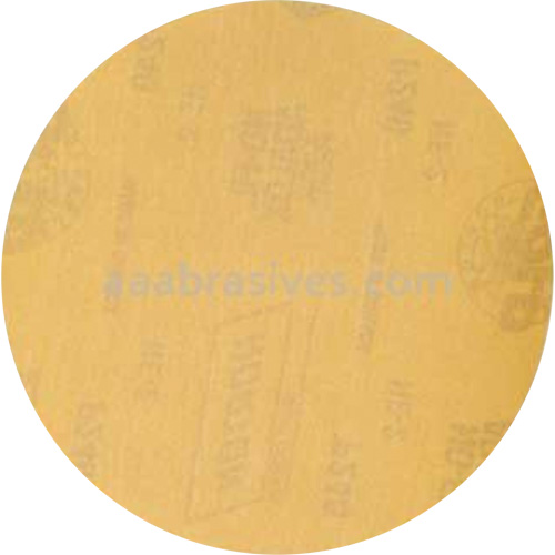 Disque de ponçage sans remplissage &agrave; boucles & crochets Adalox Gold Reserve, 5" dia., Grain P320, Oxyde d'aluminium Oxford Builders Supplies Inc