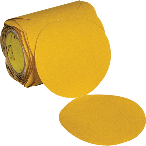 Stikit Gold Abrasive Disc Roll 09312, 6" Dia., 120 Grit, Aluminum Oxide Oxford Builders Supplies Inc