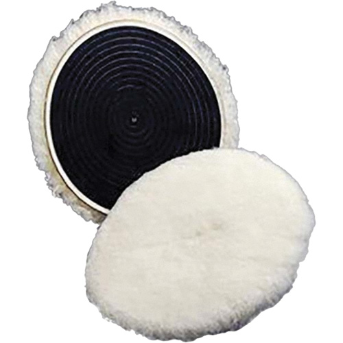 Tampon de polissage naturel Finesse-it 82531, 7" dia., Laine Oxford Builders Supplies Inc