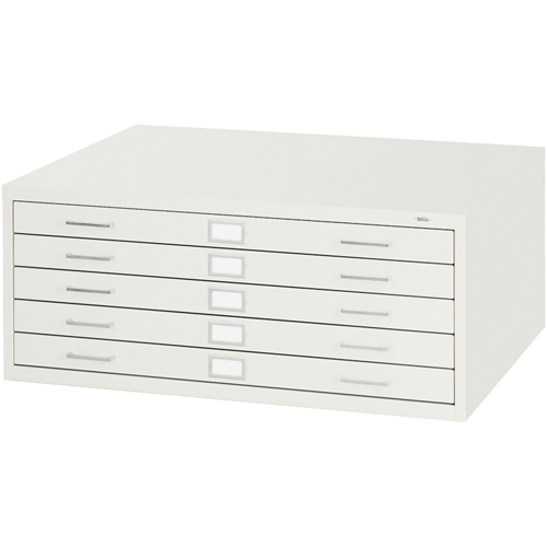 Steel Plan Files-5 Drawer, 5 Drawers, 40-3/8" W x 29-3/8" D x 16-1/2" H Oxford Builders Supplies Inc