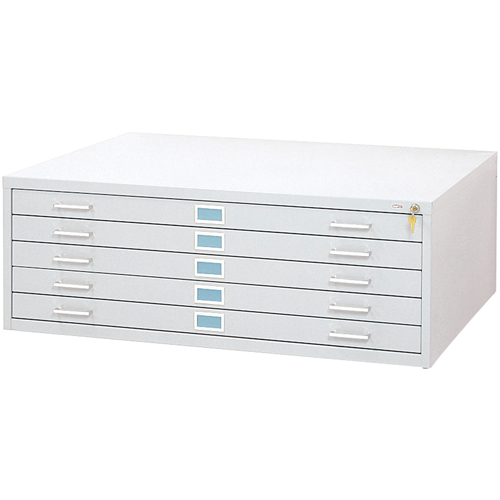 Classeurs En Acier Pour Plans-5 Tiroirs, 5 Tiroirs, 46-3/8" la x 35-3/8" p x 16-1/2" h Oxford Builders Supplies Inc