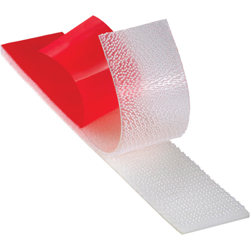 Dual Lock Low Profile Reclosable Fastener, Self-Mating, 50 yds x 1", Adhesive, Clear Oxford Builders Supplies Inc