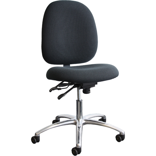 ESD (Electrostatic Dissipative) Shoptech Seating, Vinyl, Black, 250 lbs. Capacity Oxford Builders Supplies Inc