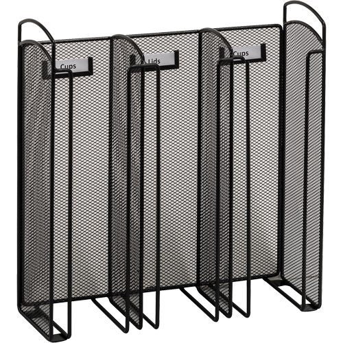 Organisateur Onyx pour verres et couvercles Oxford Builders Supplies Inc