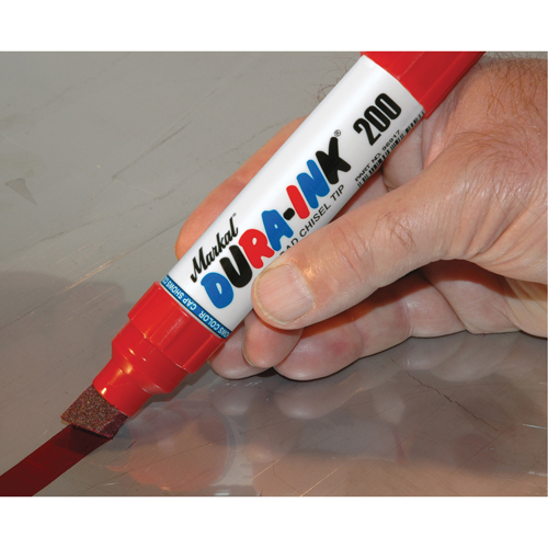 Dura-Ink&reg; 200 Marker, Blue, Chisel Tip Oxford Builders Supplies Inc