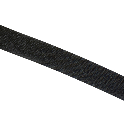 Ruban d'attaches, Crochet, 25 vg x 3/4", Cousu, Noir Oxford Builders Supplies Inc